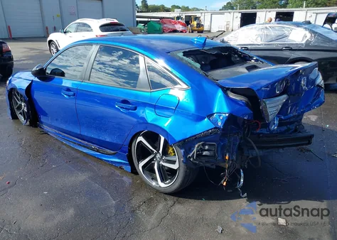 2022 Honda Civic Sport from USA, damaged, VIN 2HGFE2F58NH557575